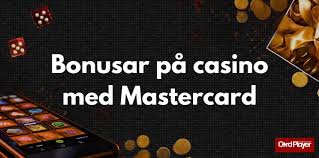 Casino med Mastercard Sikkerhed og Bekvemmelighed